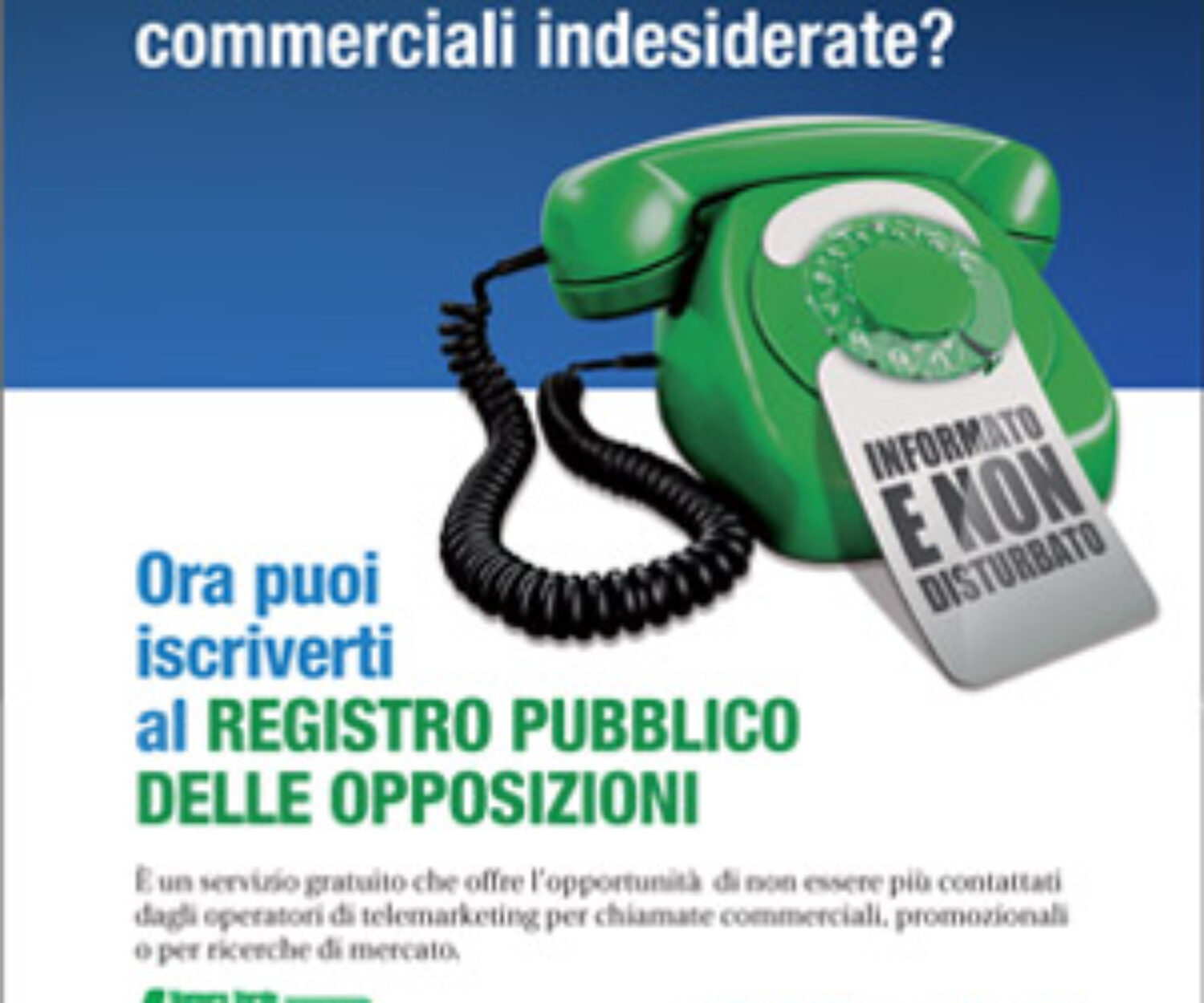 Marketing Aggressivo Registro Pubblico delle Opposizioni